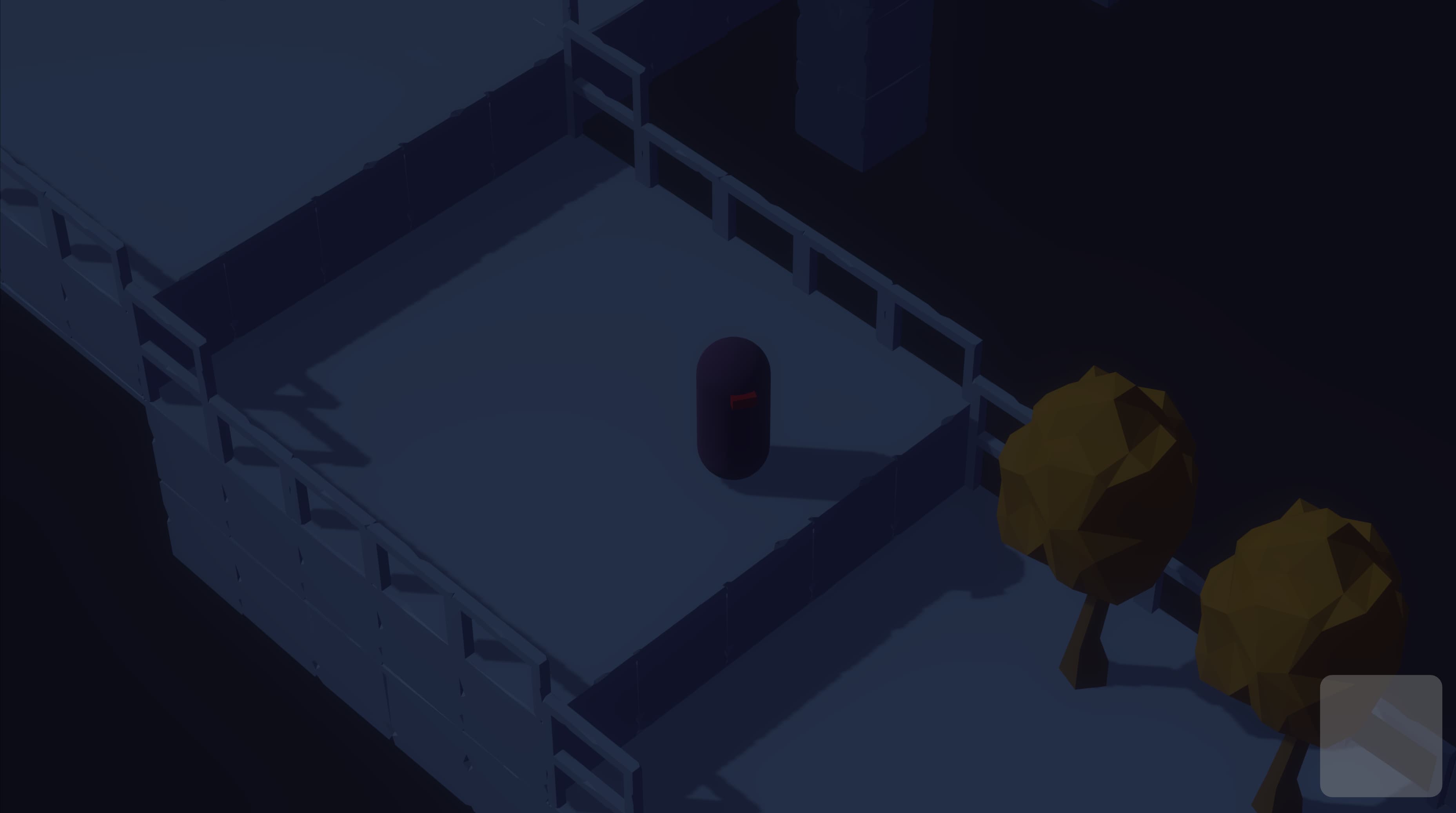 Godot Engine editor with the Dream Garden scene open, showing steps for the player to jump across